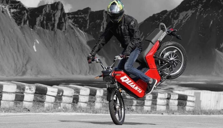 సరికొత్త స్టైల్లో Quanta electric bike