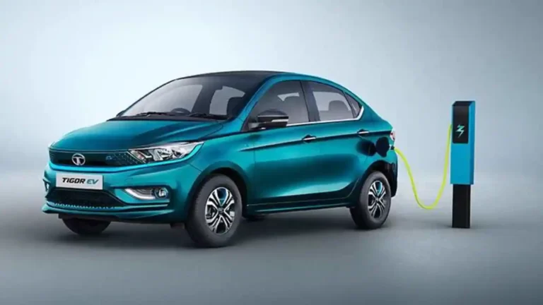 Tata-Tigor.. ఒక్కసారి ఛార్జ్ చేస్తే 306 కి.మీ.