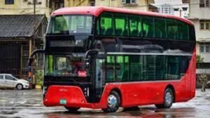 Electric Double-Decker Bus