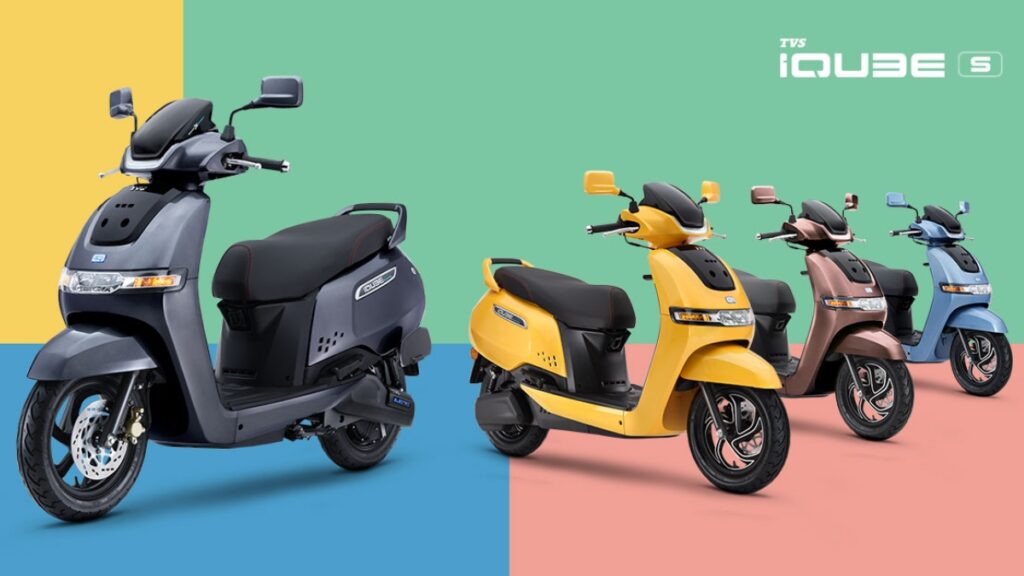 TVS iQube electric scooter