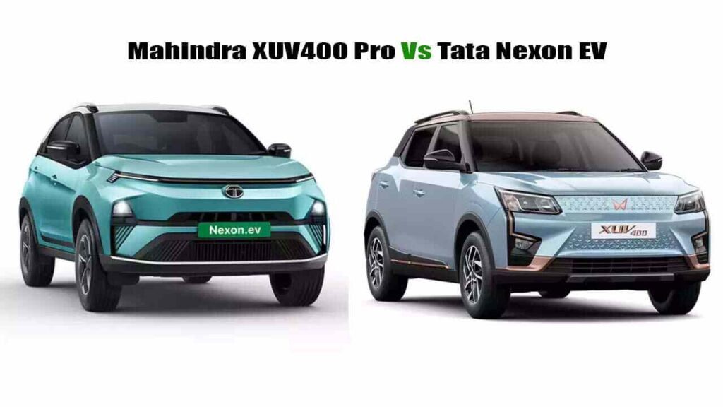 Mahindra XUV400 Pro Vs Tata Nexon EV