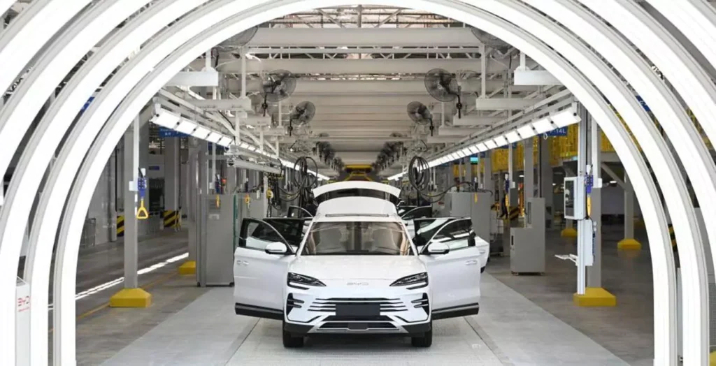 BYD EV Manufacturing Unit