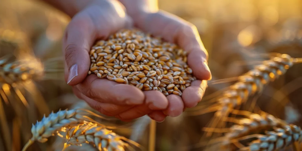 Wheat production