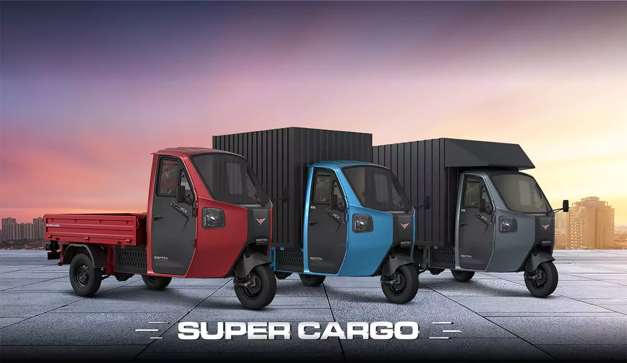 Montra Super Cargo : సింగిల్ చార్జిపై 170 కిమీ రేంజ్, 15 నిమిషాల్లో ఫుల్ ఛార్జ్