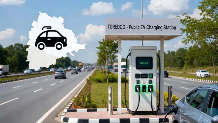 తెలంగాణలో EV ఛార్జింగ్ నెట్‌వర్క్ విస్తరణ – 2035 నాటికి 12,000 పబ్లిక్ స్టేషన్లు ‌‌ EV Charging Stations