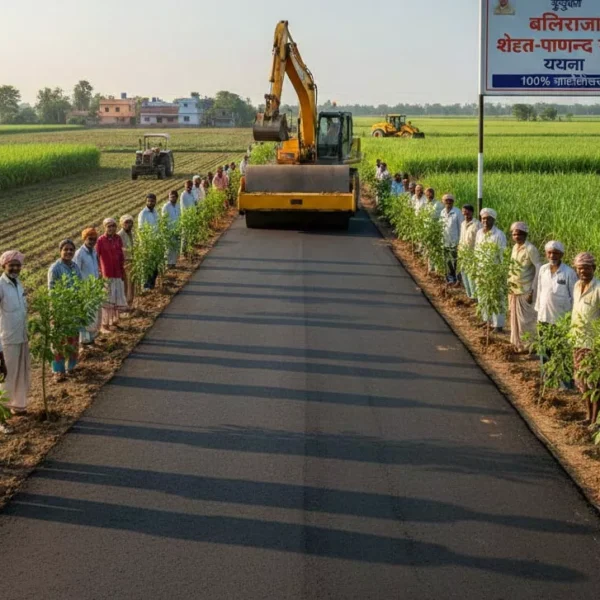 MGNREGA : మహారాష్ట్ర రైతన్నలకు శుభవార్త: వ్యవసాయ రోడ్లకు 100% యాంత్రిక నిర్మాణం