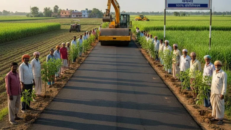 MGNREGA : మహారాష్ట్ర రైతన్నలకు శుభవార్త: వ్యవసాయ రోడ్లకు 100% యాంత్రిక నిర్మాణం