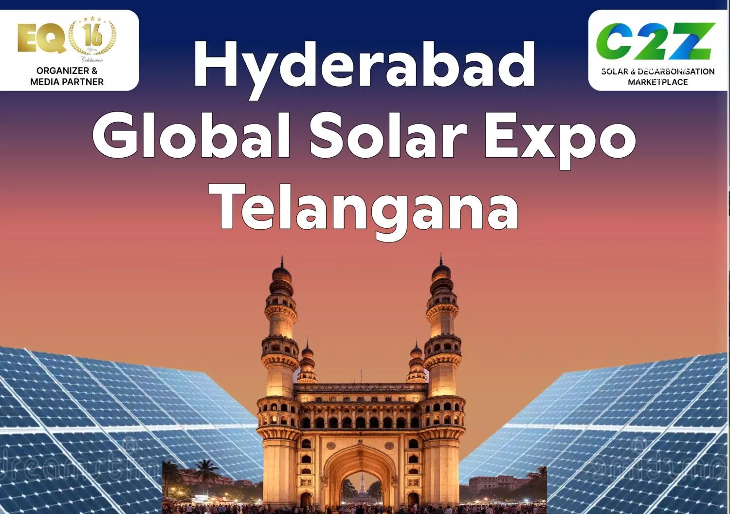 Global Solar Expo Telangana 2026 |హైదరాబాద్‌లో రేపటి నుంచే మెగా ఈవెంట్! దక్షిణ భారతంలోనే అతిపెద్ద సోలార్ ఎక్స్‌పో
