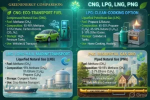 CNG LPG LNG PNG differences