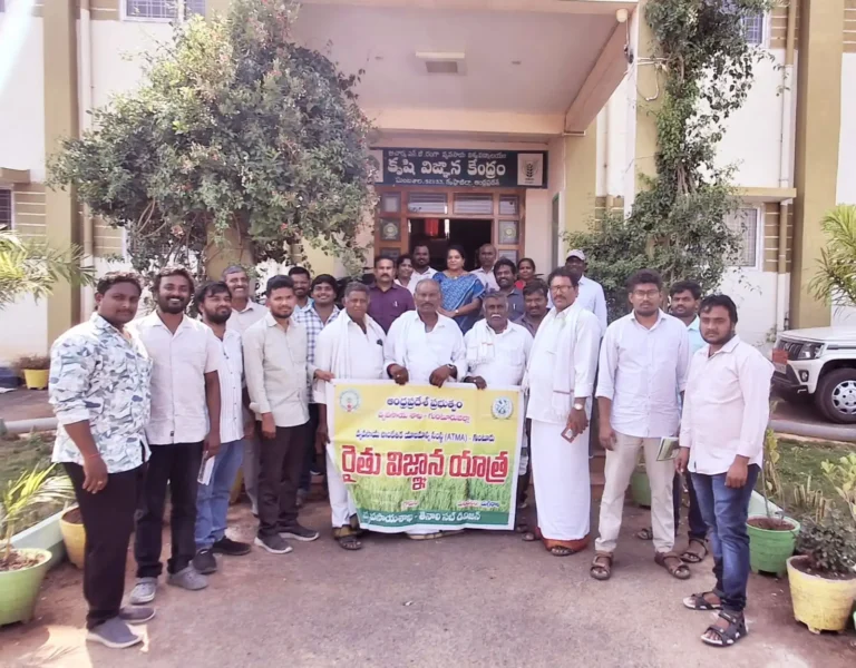 KVK Ghantasala Farmer Visit