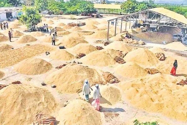 IKP Paddy Procurement Centers Telangana