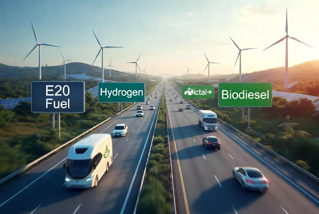 Ethanol E20 Fuel Hydrogen Biodiesel