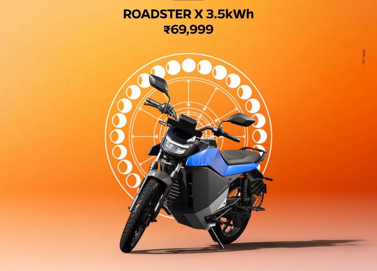 Ola Roadster బైక్ ధర ఏకంగా రూ. 60 వేలు తగ్గింపు! రేపే సేల్..