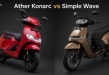 ఈ రెండు ఫ్యామిలీ ఈవీ స్కూటర్లలో ఏది బెటర్? – Ather konarc vs Simple wave ather konarc vs simple wave